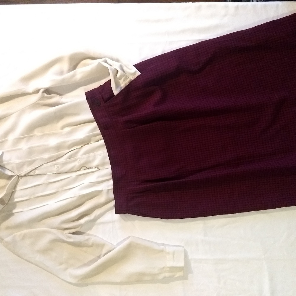 Pendleton Wool Pencil Skirt